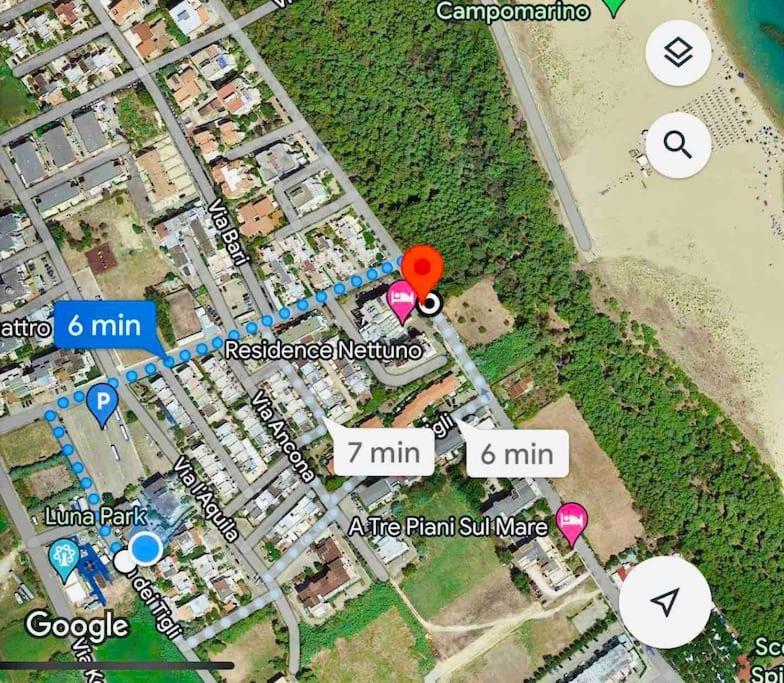 Residenza Tigli Campomarino Lido Apartman Kültér fotó